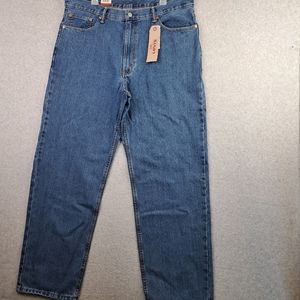 Levi's 550 Relaxed Fit Size 40x32 Men's Blue Jeans NWT